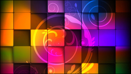 Cuadro magnfico fondo 04 - vector de material