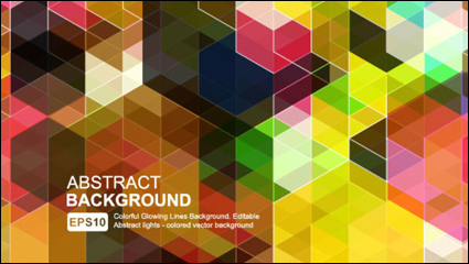 La tendencia de fondo 01 - vector de material