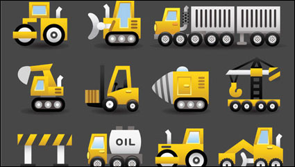 Lindo vector de material de transporte -2