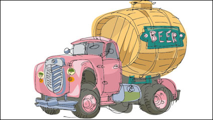 De pintura en coche de dibujos animados -05