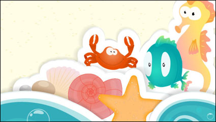 Tarjeta Pop-up lindo 03 - vector de material