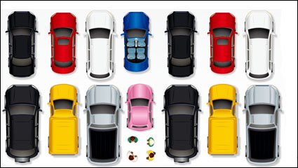 Ilustraciones de dibujos animados coches -05