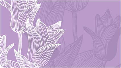 Tulip fondo - vector