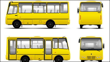 Automviles pasajero vector material - 01