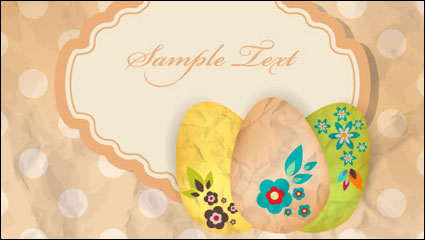 Huevo Cartoon ilustracin de fondo vector material -02