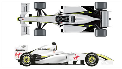 Anatoma F1 coche vector de material
