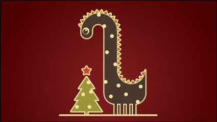 2012 Dragn Ilustracin de la imagen 04 - vector