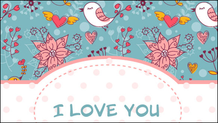 Ilustracin de San Valentn 04 - vector
