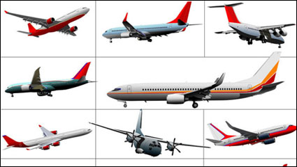 Sumideros de aeronaves 02 - vectoriales