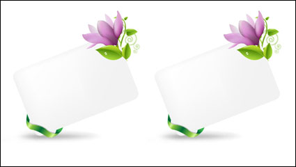 Flores frontera 03 - vector material
