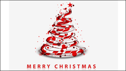 Creativo rbol de Navidad 07 - material de vectores