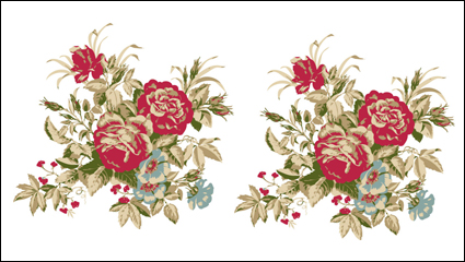 Rose bouquet 01 - vector de material