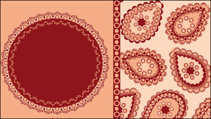 Modelo hermoso fondo 02 - vector de material