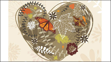 Otoño ilustraciones de vectores materiales
