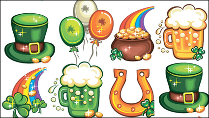 Cartoon patrn 01 - vector de material