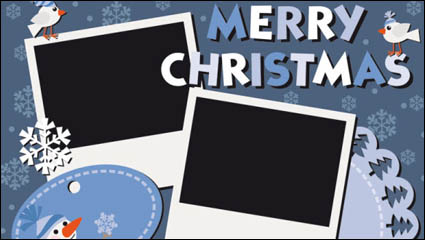 Navidad notas adhesivas pegatinas 05 - vector de material