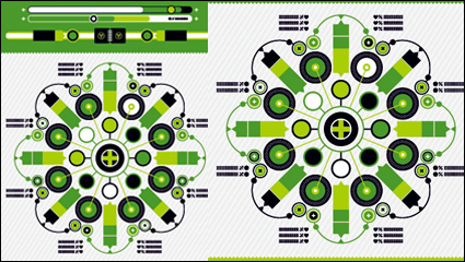 Iconos grficos 02 - vector de material
