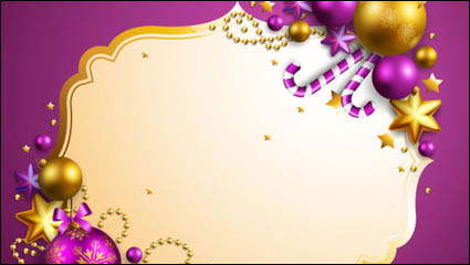 Hermoso fondo de Navidad 03 - vector de material