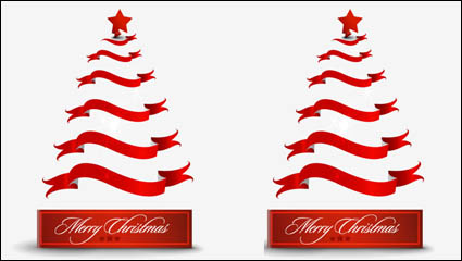 Creativo rbol de Navidad 08 - material de vectores
