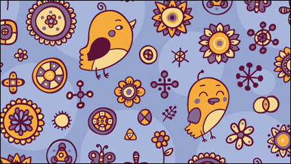 Cartoon patrn de fondo 02 - vector de material