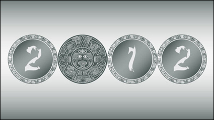Patrones mayas 01 - vector de material