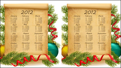 Navidad bellamente elementos 03 - vector de material
