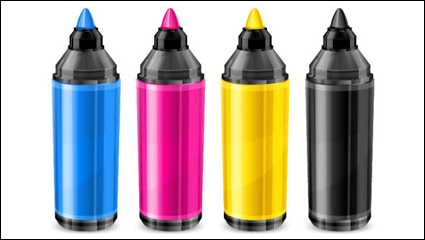 CMYK colores 08 - vector de material
