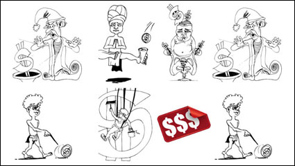 Cartoon Comics 04 - Vector