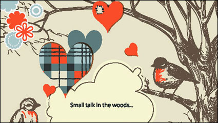 Cartoon ilustrador patrn 07 - vector de material