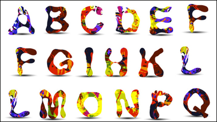 Font Design Series 41 - vector de material