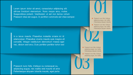 Moda digital de bandera 01 - vector de material