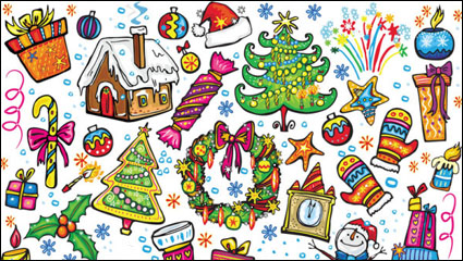 Ilustracin de Navidad - Vector