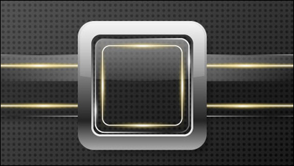 Glass textura frontera 01 - vector de material
