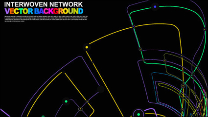 Lnea de flujo dinmico Comercial 02 - vector de material