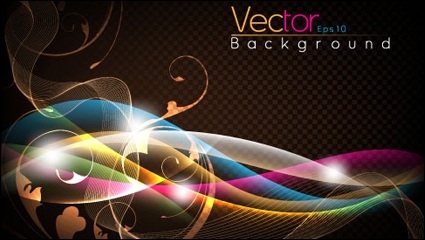Moda brote fondo dinmico 03 - vector de material