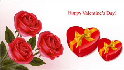 Valentine fondo 04 - vector de material