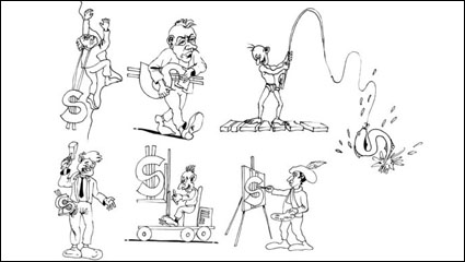 Cartoon Comics 05 - Vector