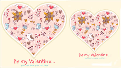 Valentine ilustrador 01 - vector de material