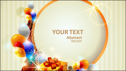 Fantasa de Navidad cajas de regalo 03 - vector de material