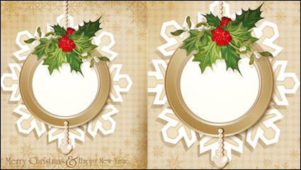 Navidad patrones de 03 - vector de material