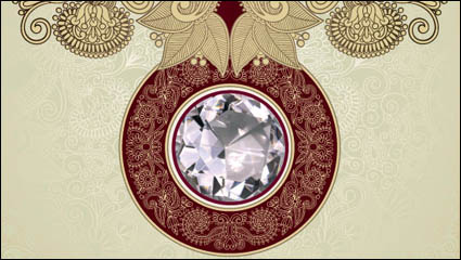 Fondo del modelo exquisito - Vector