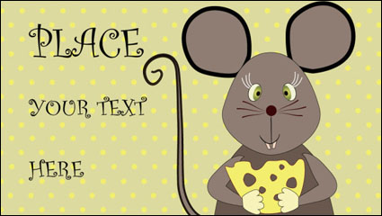 Cartoon ilustracin de fondo 03 - vector de material