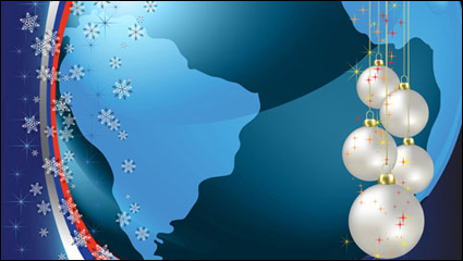 Navidad de fondo 01 - vector de material
