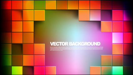Fantasa fondo del cuadro 03 - vector de material