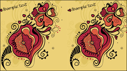 Motivos muy ilustrador 05 - vector de material