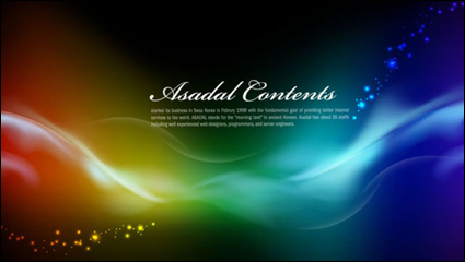 Efectos de humo de colores - vector de material