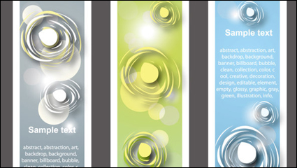 Tendencia tarjeta de la señal 03 - vector de material