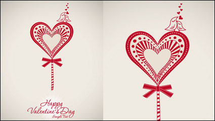 Valentine fondo 01 - vector de material