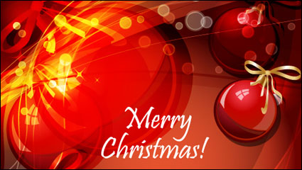 Gorgeous Navidad de fondo 01 - vector de material
