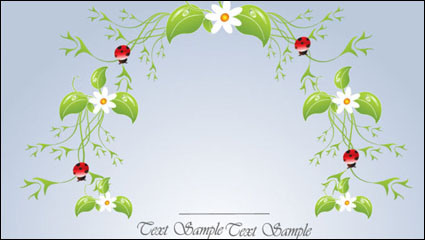 Da de la Mujer delicado fondo 04 - vector de material